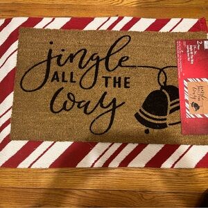 NWT Holiday Doormat